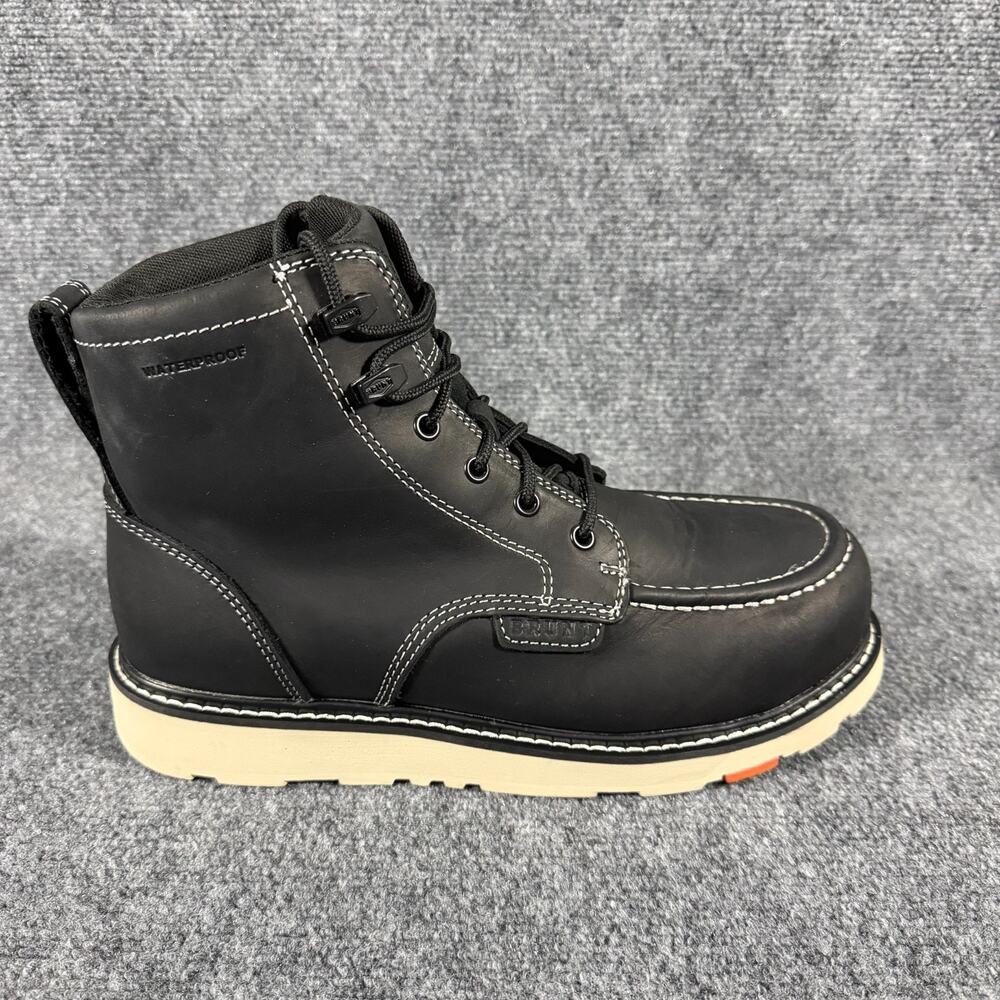 Brunt The Marin Waterproof (Comp Toe) 6" Comp Toe Work Boot, Black Size 9.5 - Picture 4 of 12
